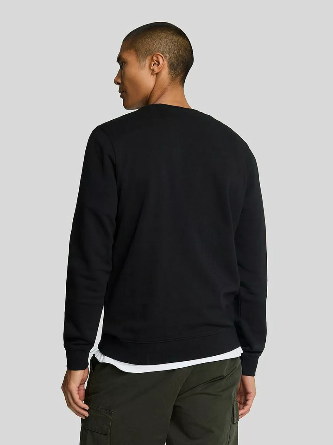 Lyle & Scott Pullover Schwarz - Größe L günstig online kaufen