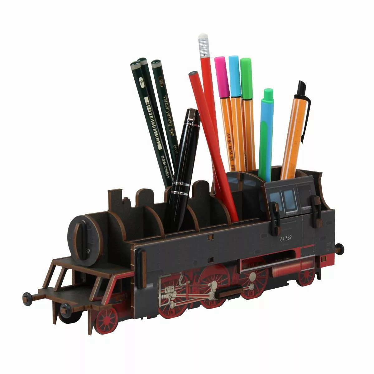 WERKHAUS® Aufbewahrungsbox Werkhaus - Stiftebox Dampflok günstig online kaufen