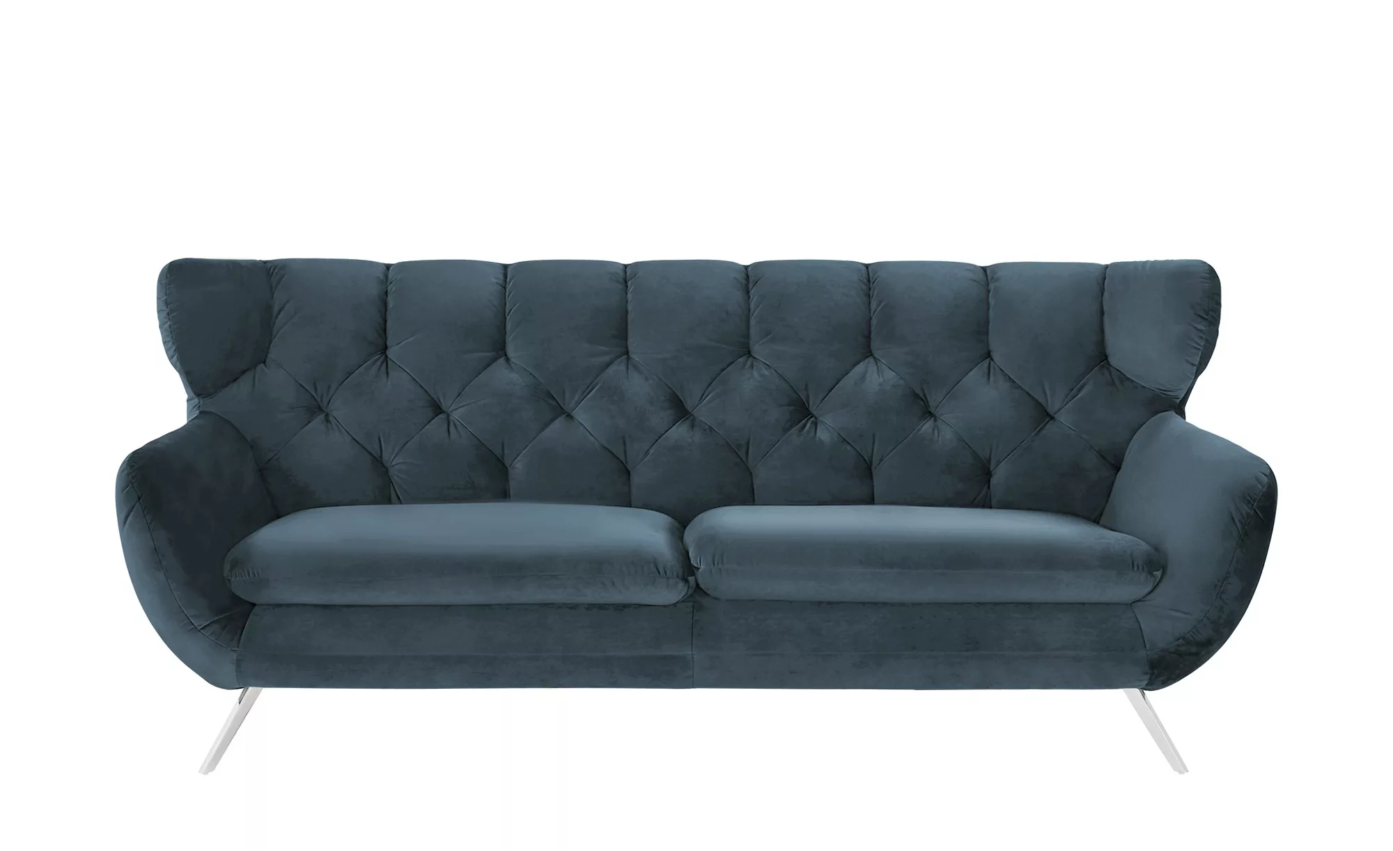 pop Sofa  Caldara ¦ blau ¦ Maße (cm): B: 225 H: 94 T: 95 Polstermöbel > Sof günstig online kaufen