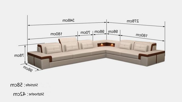 Xlmoebel Sofa Modernes Ledersofa Eckcouch Wohnlandschaft Eckgarnitur Design günstig online kaufen