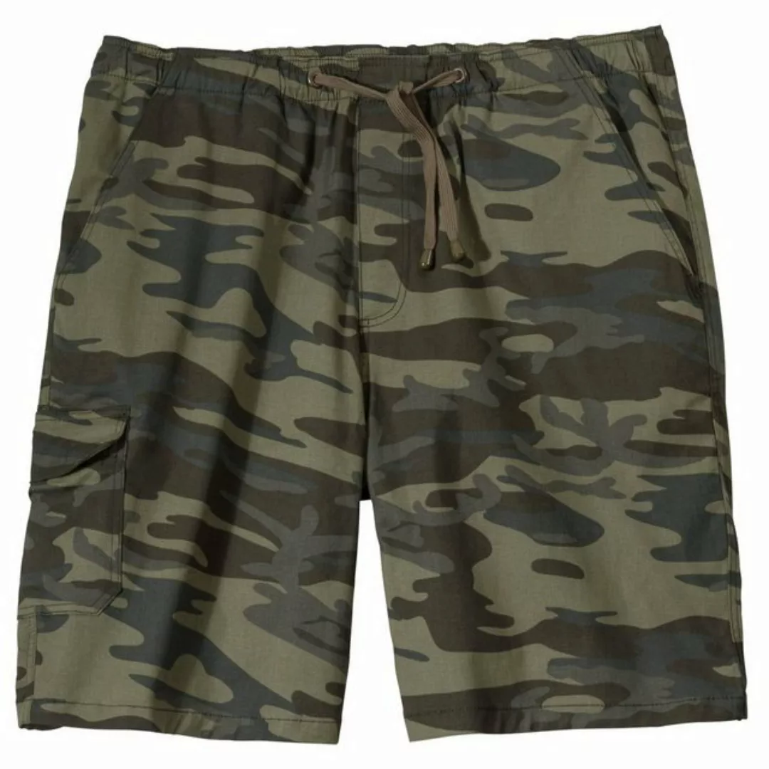 ABRAXAS Cargobermudas Übergrößen Cargo-Bermuda khaki camouflage Abraxas günstig online kaufen