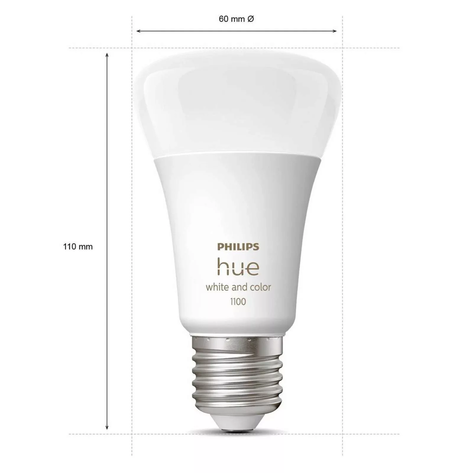 Philips Hue White&Color Ambiance LED E27 11W 1055lm günstig online kaufen