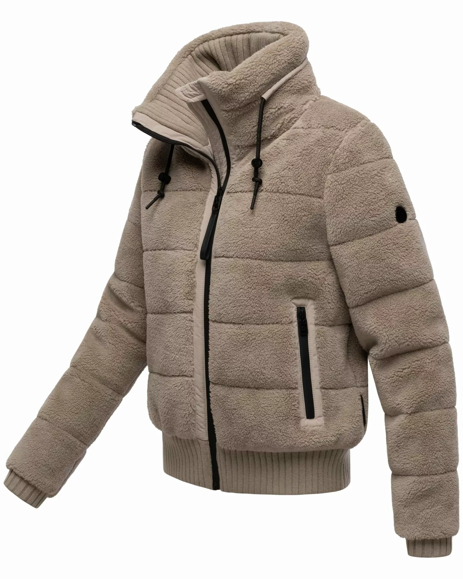 Navahoo Plüschjacke "Schneepuder 14", warme Damen Teddyjacke für den Winter günstig online kaufen