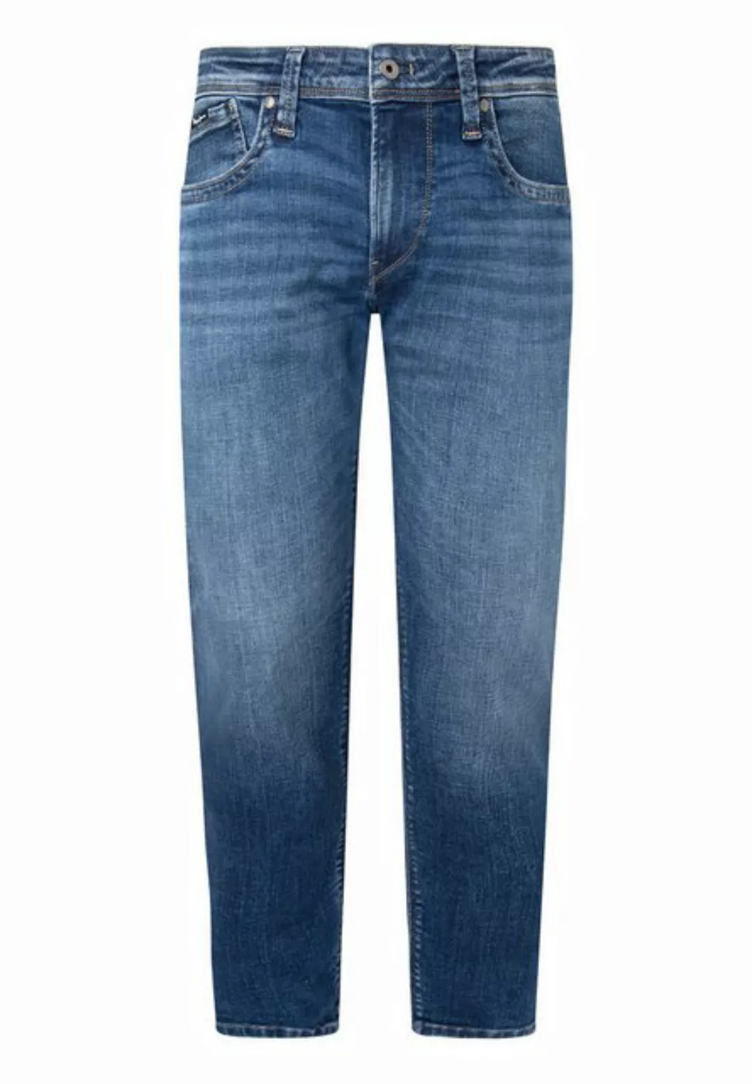 Pepe Jeans Herren Jeans HATCH - Slim Fit - Blau - Medium Blue Denim günstig online kaufen