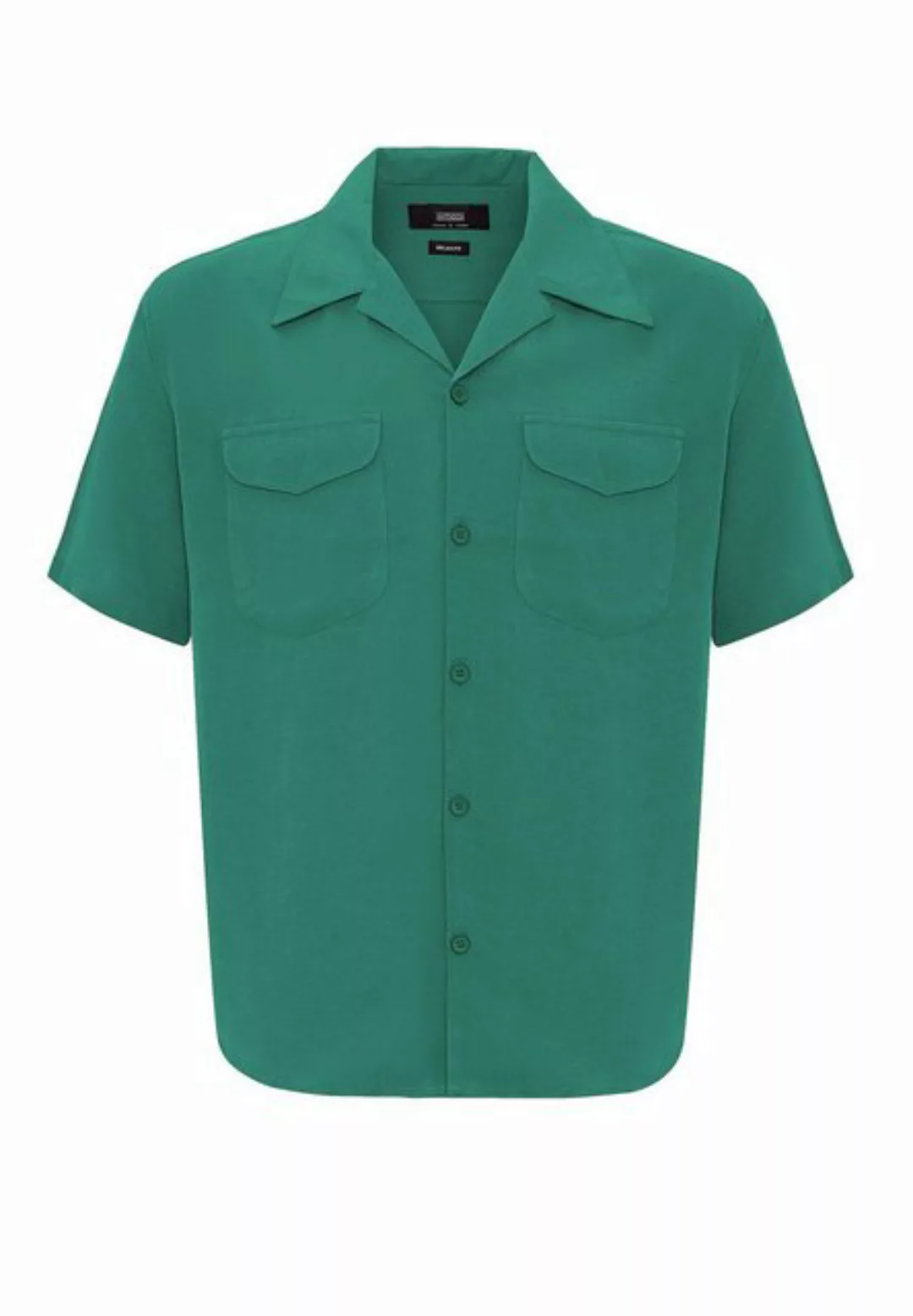 Antioch Blusenshirt Lapel Collar Short Sleeve Shirt günstig online kaufen