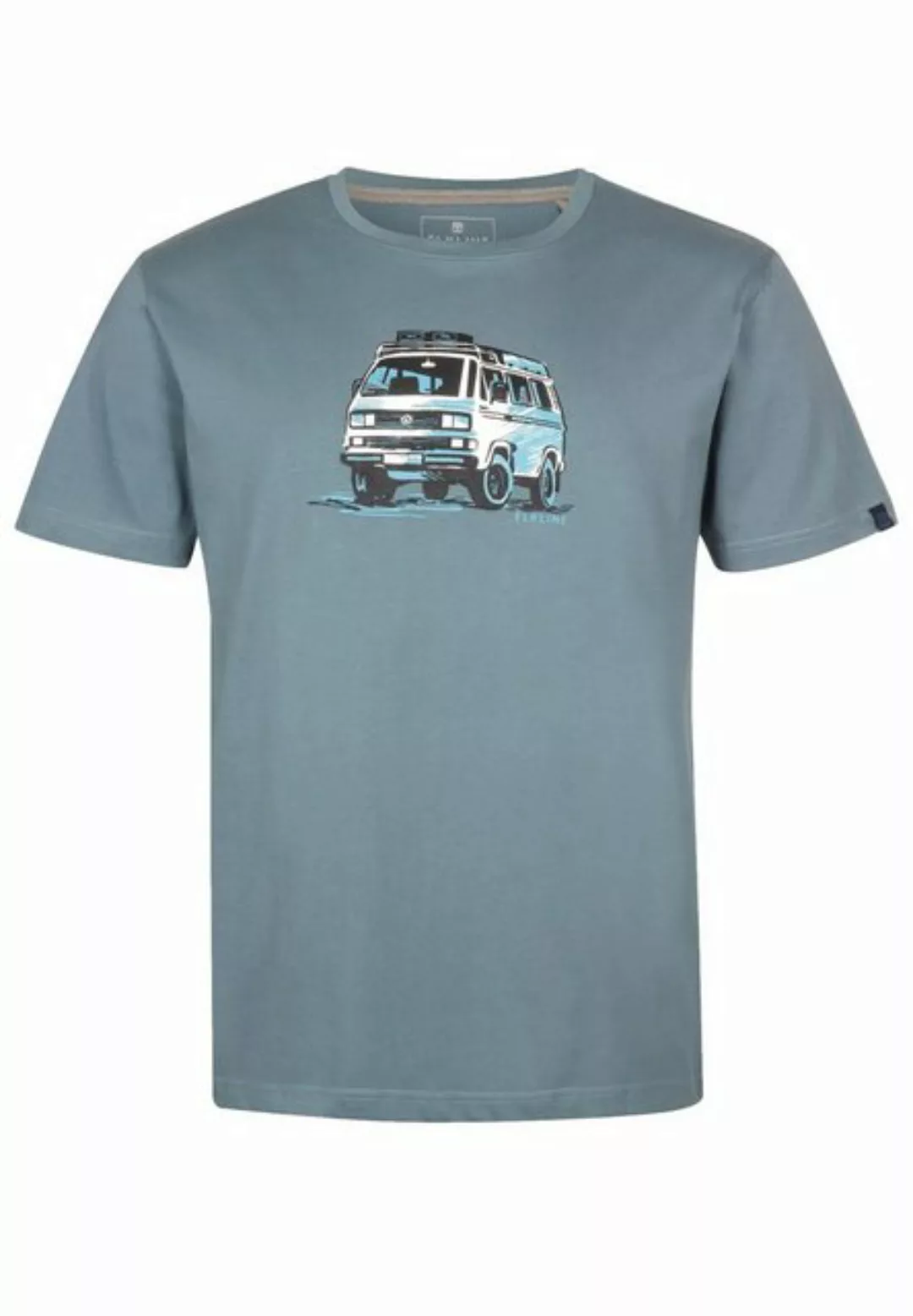 Elkline T-Shirt Gassenhauer VW Retro Bulli Brust Print günstig online kaufen