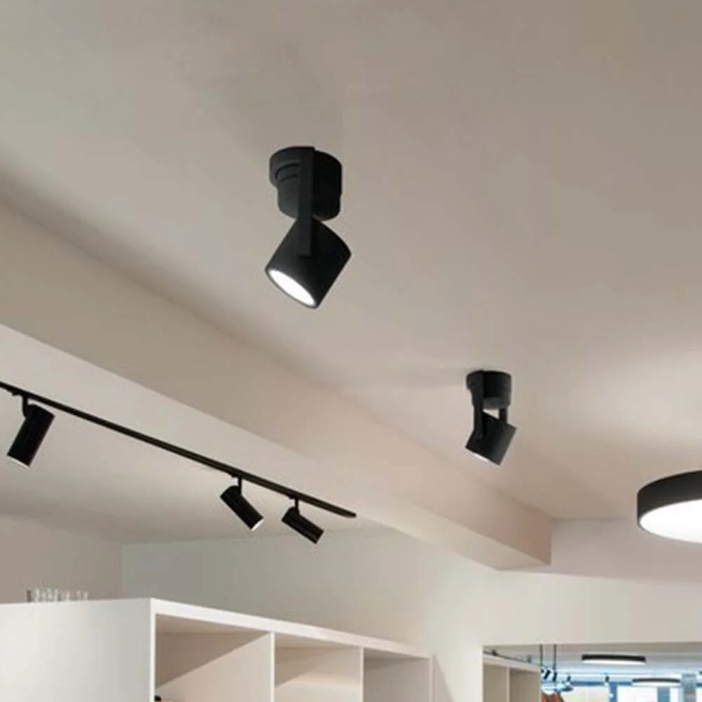 SLV OCULUS, Indoor LED Wand- und Deckenaufbauleuchte schwarz DIM-TO-WARM 20 günstig online kaufen