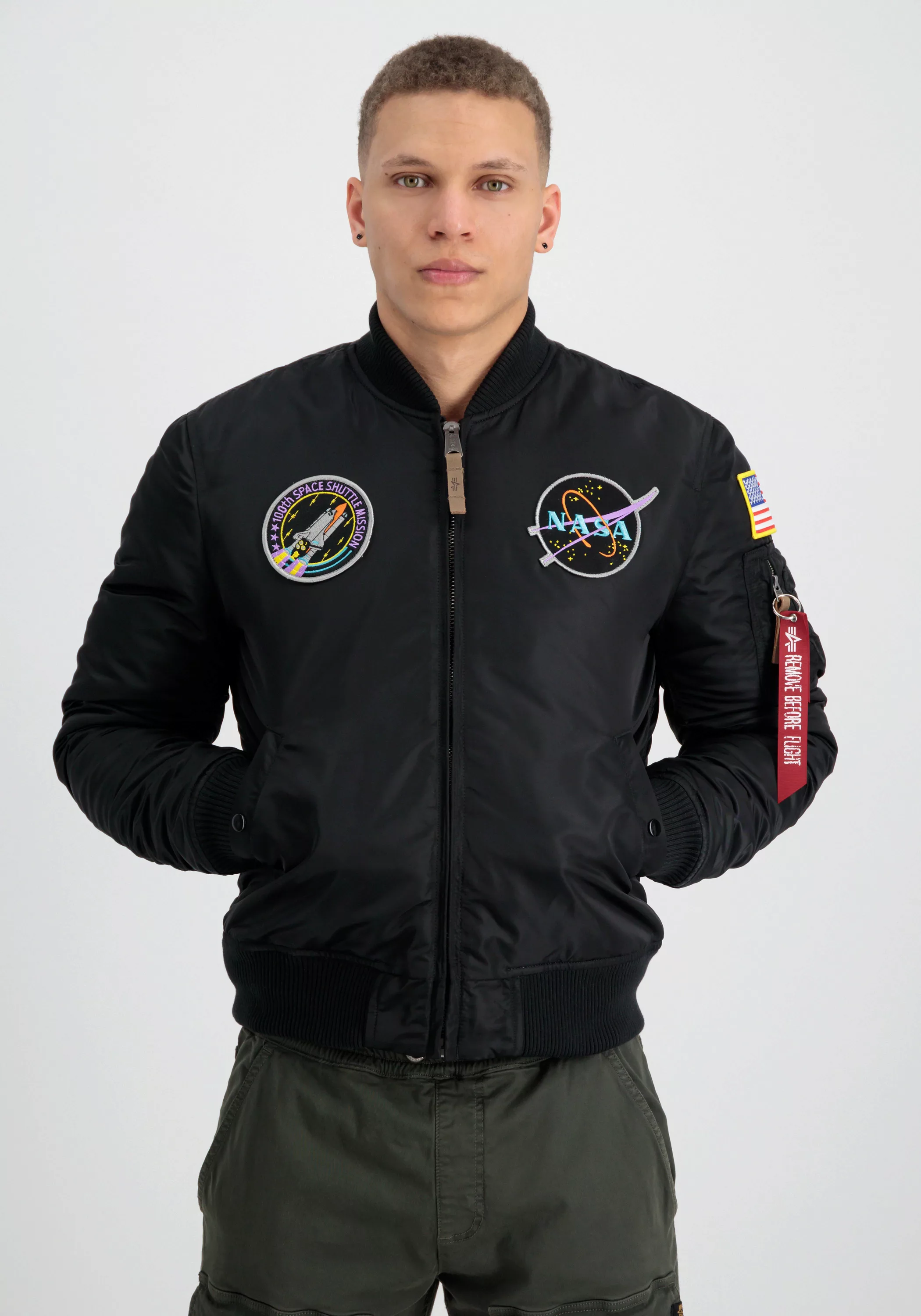 Alpha Industries Bomberjacke "MA-1 VF Vintage Fit NASA Bomberjacke" günstig online kaufen
