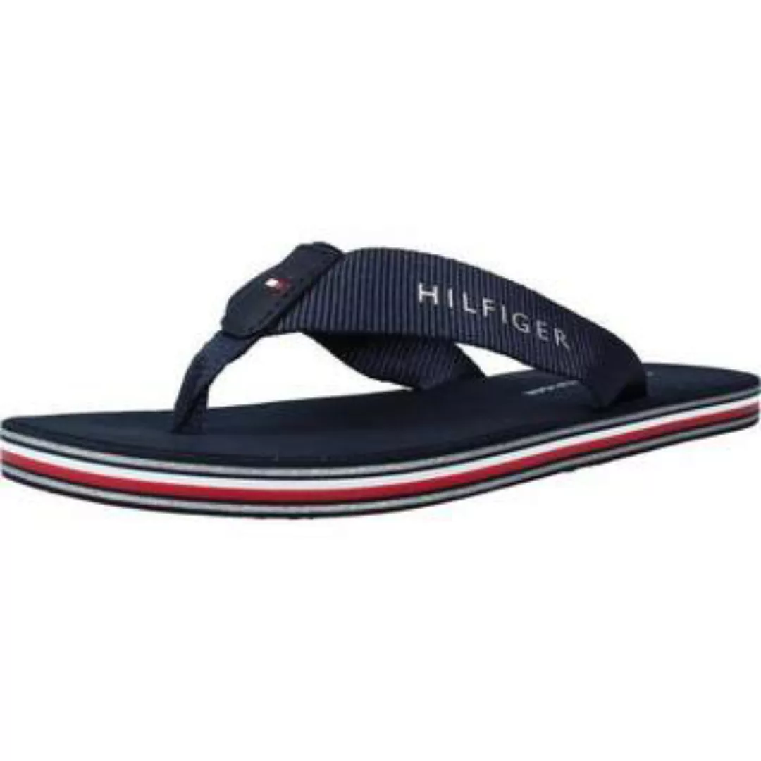 Tommy Hilfiger  Zehentrenner TOMMY STRIPES FLAT BEACH günstig online kaufen