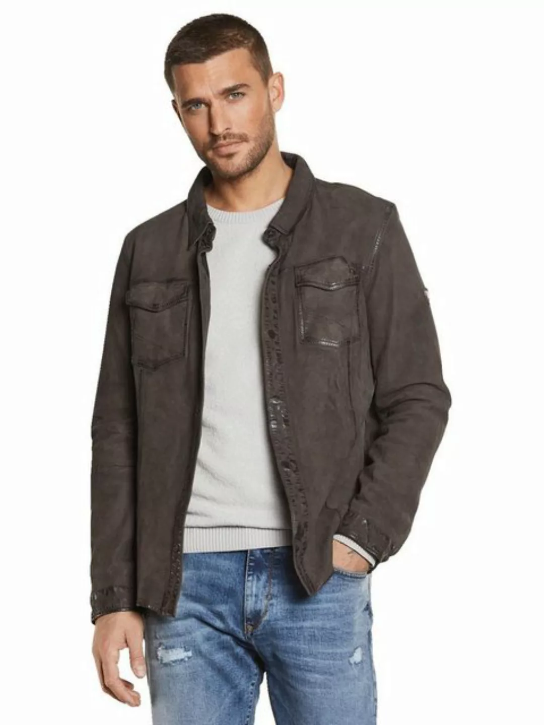 emilio adani Lederjacke Lederjacke slim fit günstig online kaufen