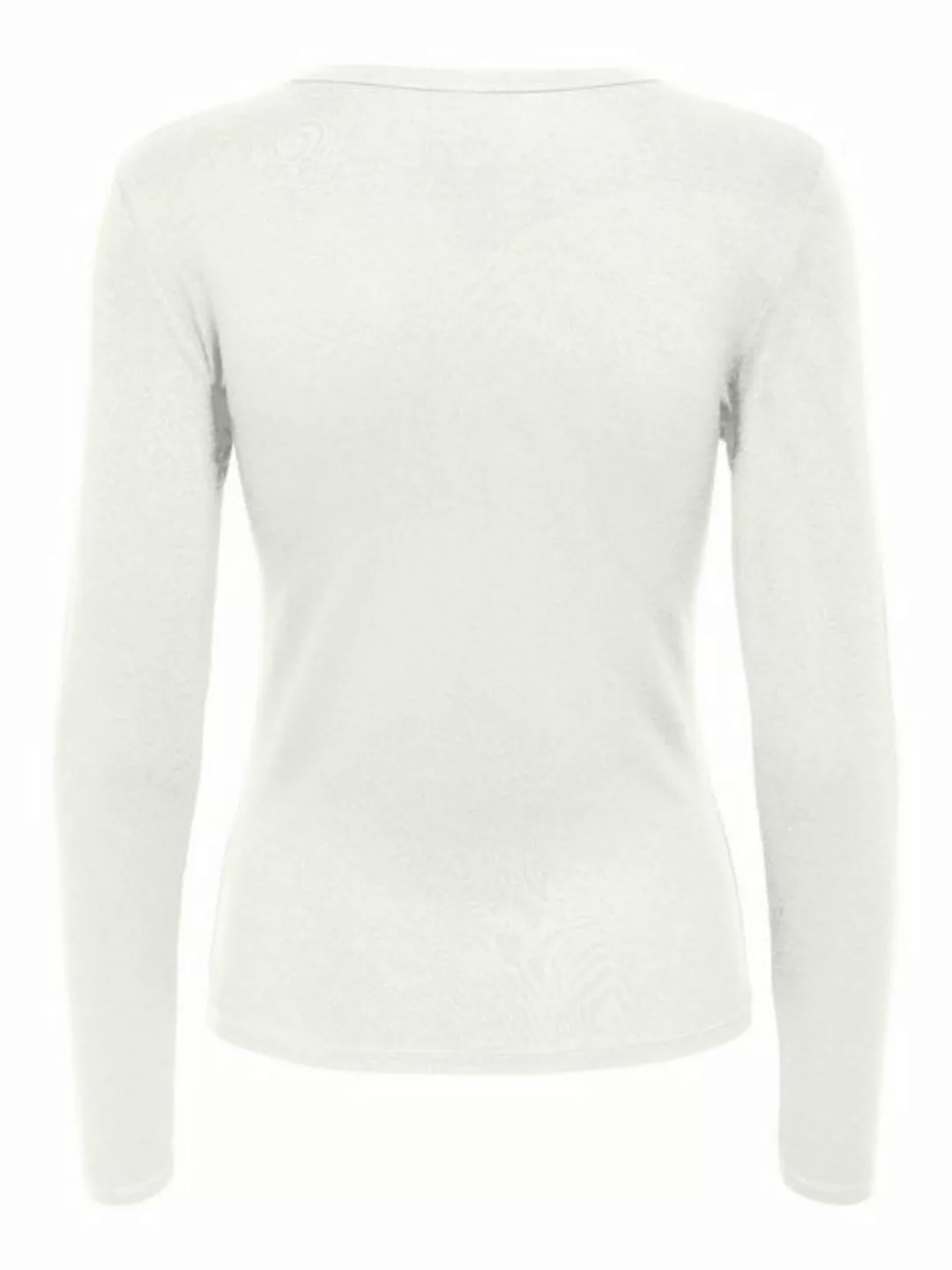 JACQUELINE de YONG T-Shirt Langarmshirt Slim Fit Rundhals Elegant 7809 in W günstig online kaufen