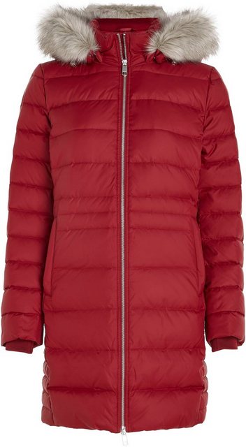 Tommy Hilfiger Curve Daunenmantel CRV TYRA DOWN COAT WITH FUR PLUS SIZE CUR günstig online kaufen