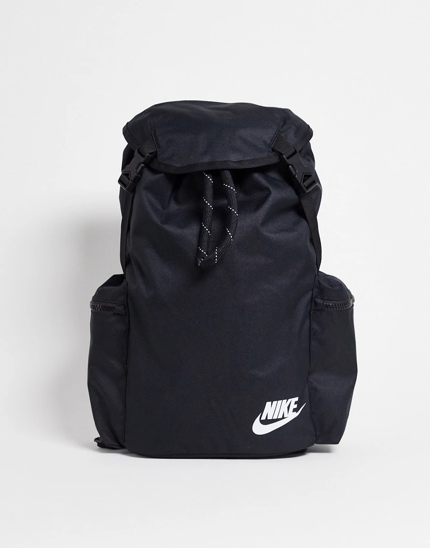 Nike – Heritage – Rucksack in Schwarz günstig online kaufen