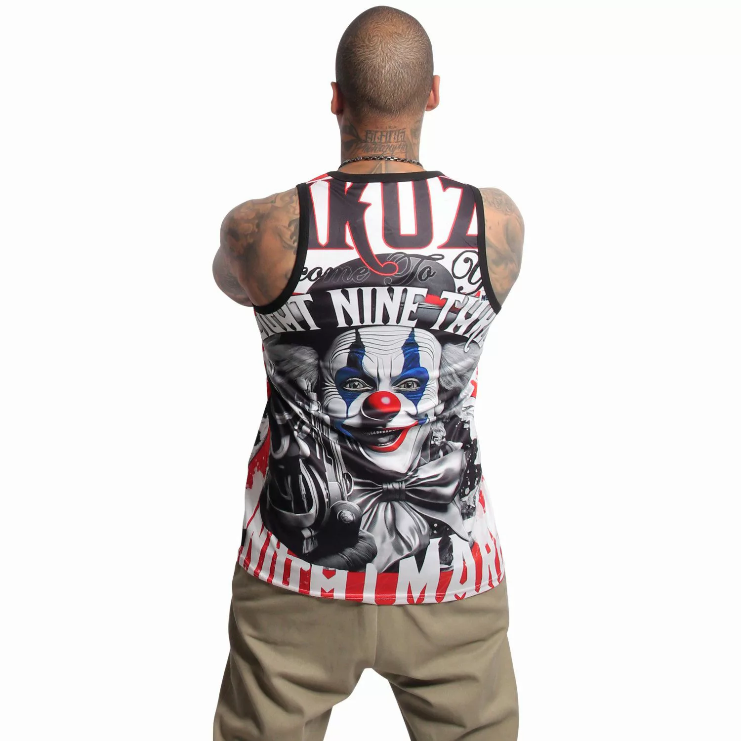 YAKUZA Muskelshirt Welcome aus hochwertigem Mesh-Stoff günstig online kaufen