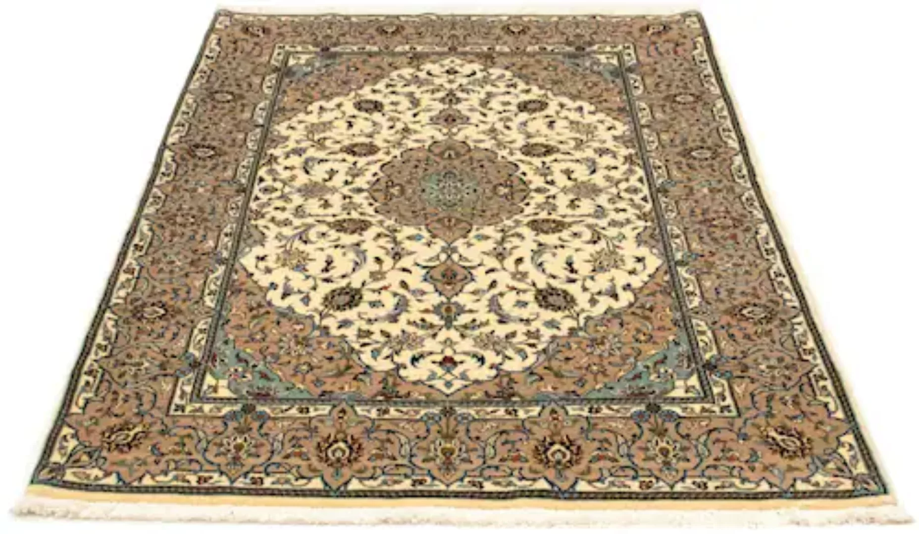 morgenland Wollteppich »Yalameh Teppich handgeknüpft mehrfarbig«, rechtecki günstig online kaufen