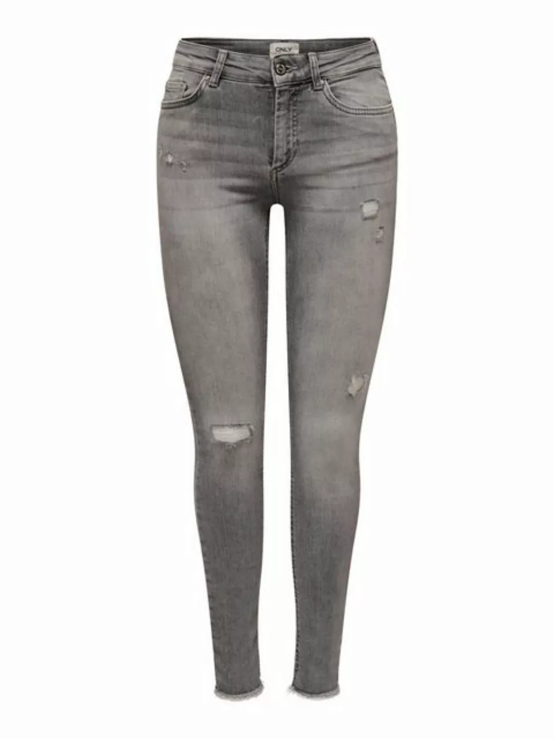 ONLY Skinny-fit-Jeans "ONLBLUSH MID SK AK RW DST DNM REA724NOOS", mit Destr günstig online kaufen