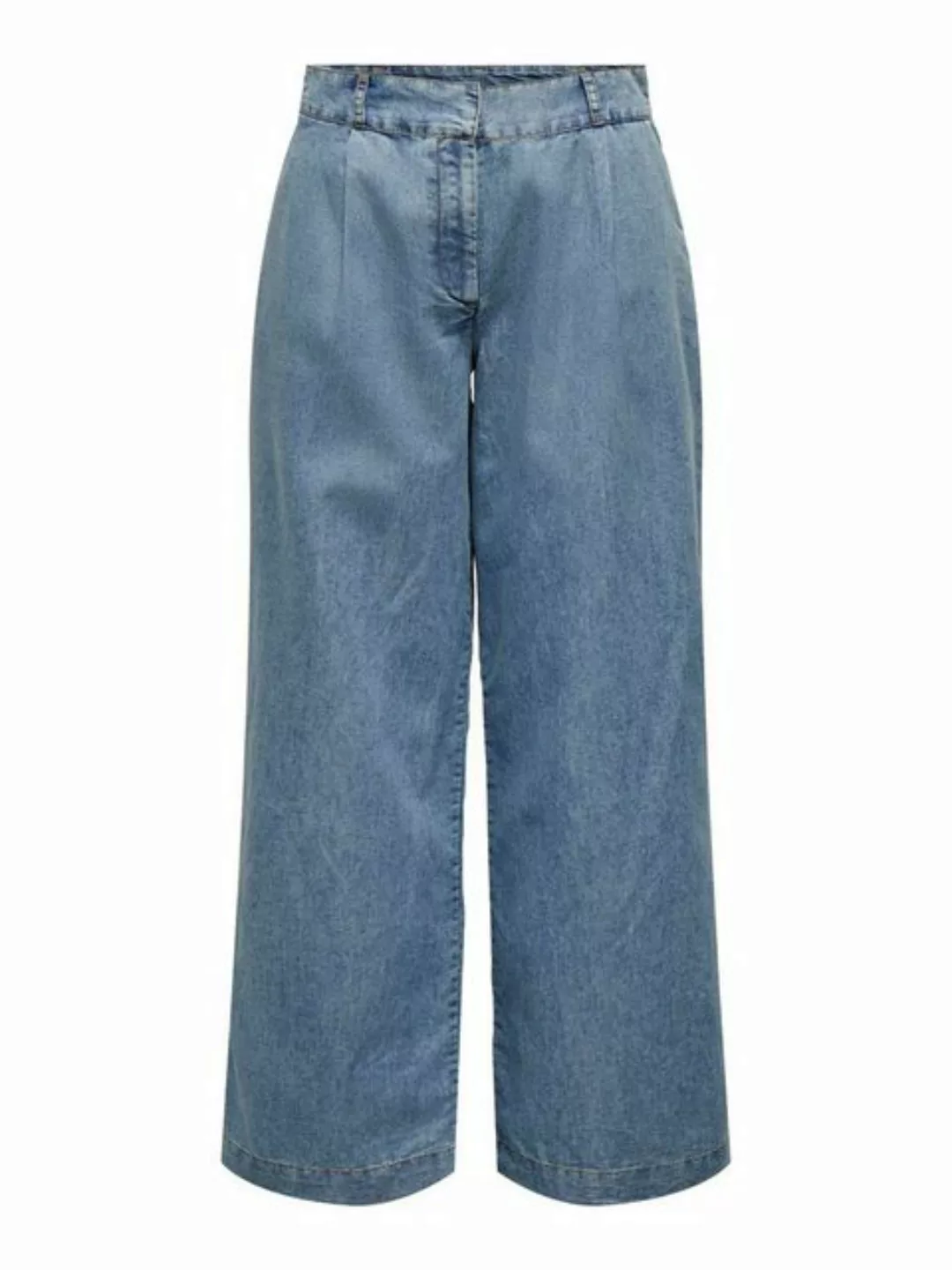 ONLY & SONS Weite Jeans - JDYTRIXIE MW WIDE CHAMBRAY PANT - leichte Hose günstig online kaufen