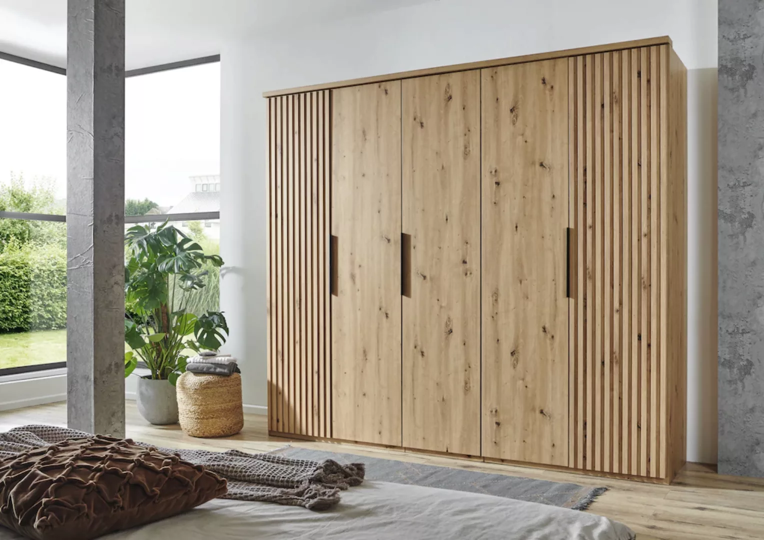 Wimex Drehtürenschrank "Andorra by fresh to go", Mit 3D-Leisten für Akustik günstig online kaufen