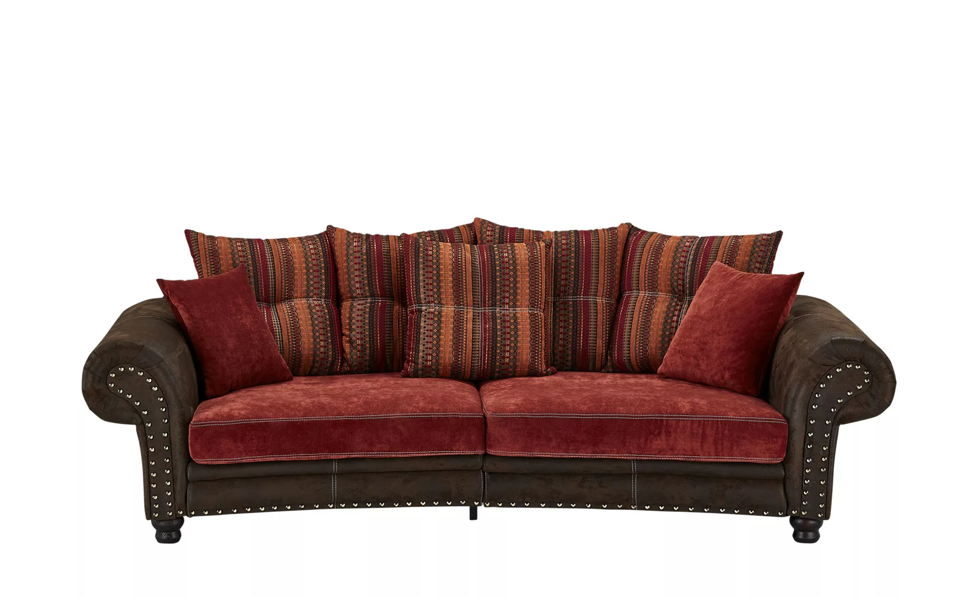 Megasofa - rot - 276 cm - 81 cm - 140 cm - Polstermöbel > Sofas > Einzelsof günstig online kaufen