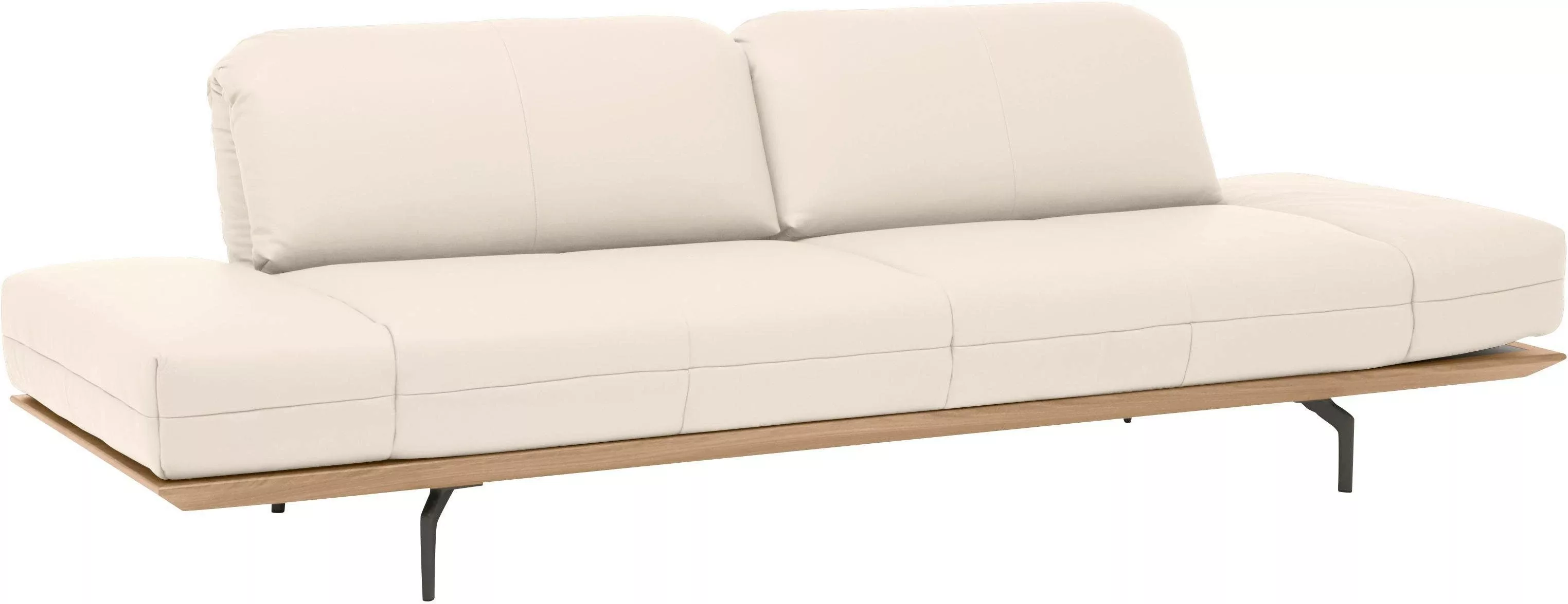 hülsta sofa 4-Sitzer »hs.420«, in 2 Qualitäten, Holzrahmen in Eiche Natur o günstig online kaufen