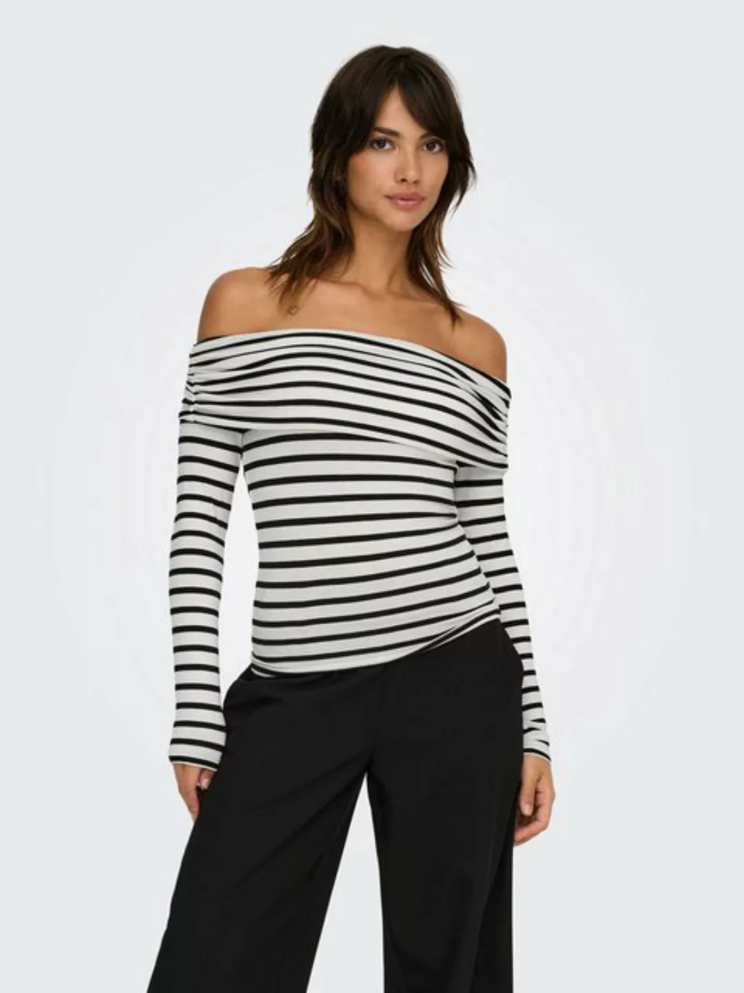 ONLY Langarmshirt ONLGLAMOUR L/S OFF SHOULDER TOP CC JRS günstig online kaufen