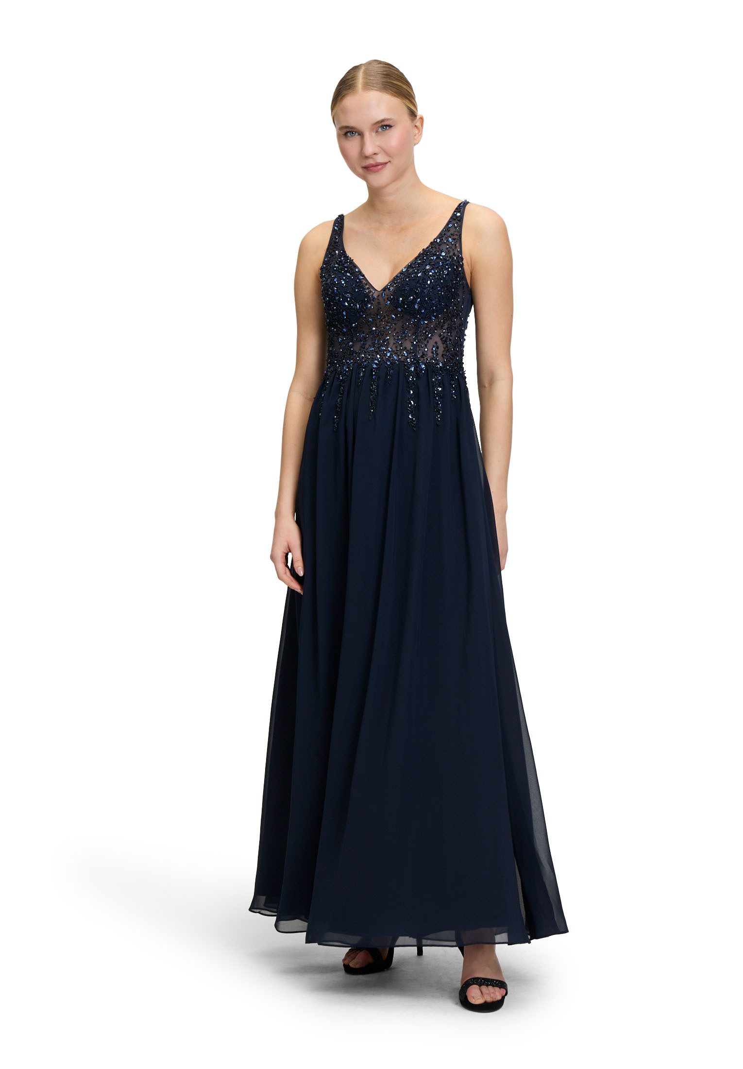 Vera Mont Abendkleid "Vera Mont Damen Abendkleid mit Stickerei", Glitzerste günstig online kaufen