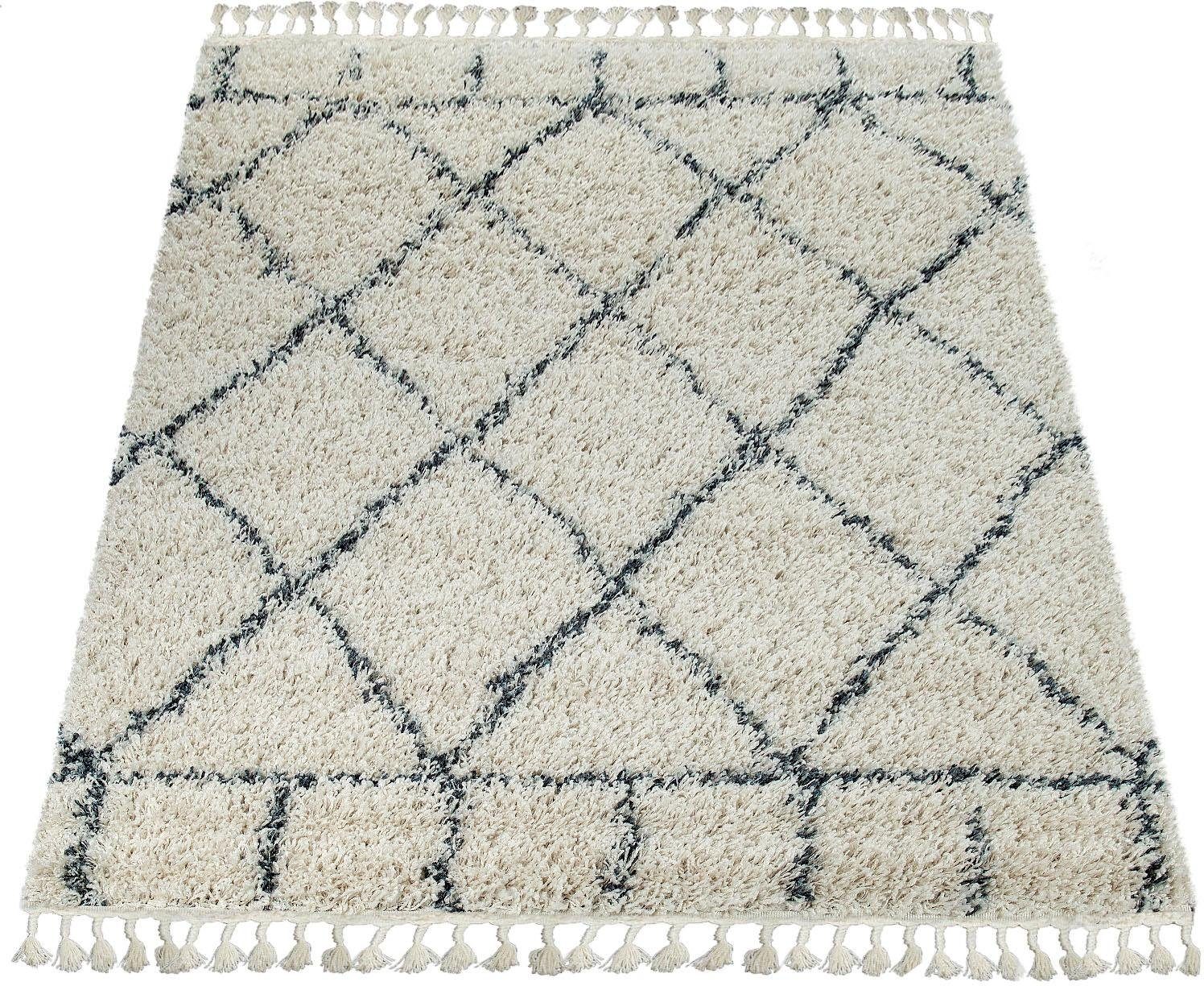 Paco Home Hochflor-Teppich »Nador 755«, rechteckig, 54 mm Höhe, weicher Sha günstig online kaufen
