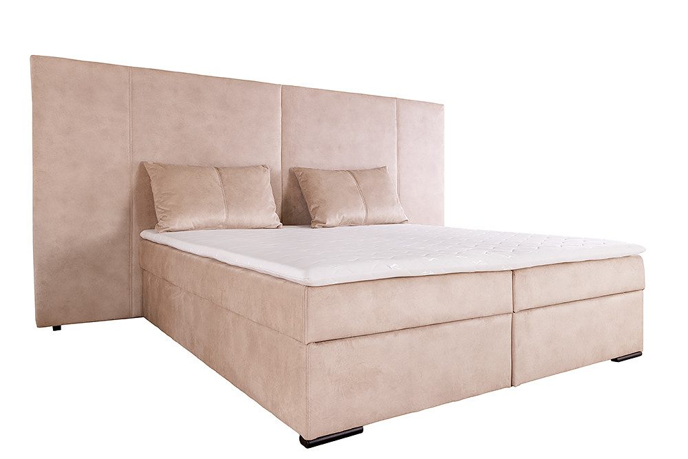 riess-ambiente Boxspringbett SUITE HOTELBETT 180x200cm champagner günstig online kaufen