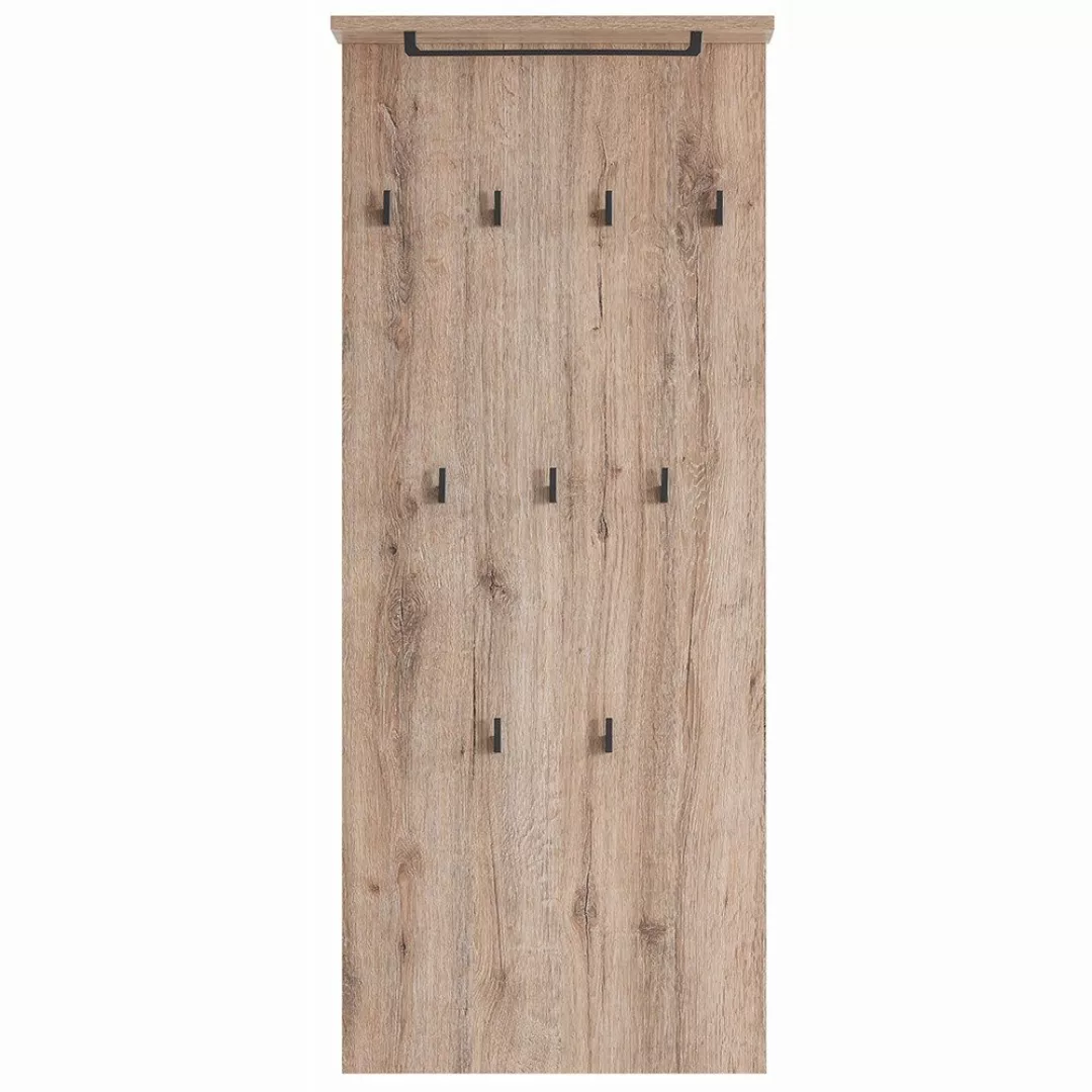 Lomadox Garderobenpaneel CORATO-80, Flur Wandgarderobe Garderobenmöbel günstig online kaufen