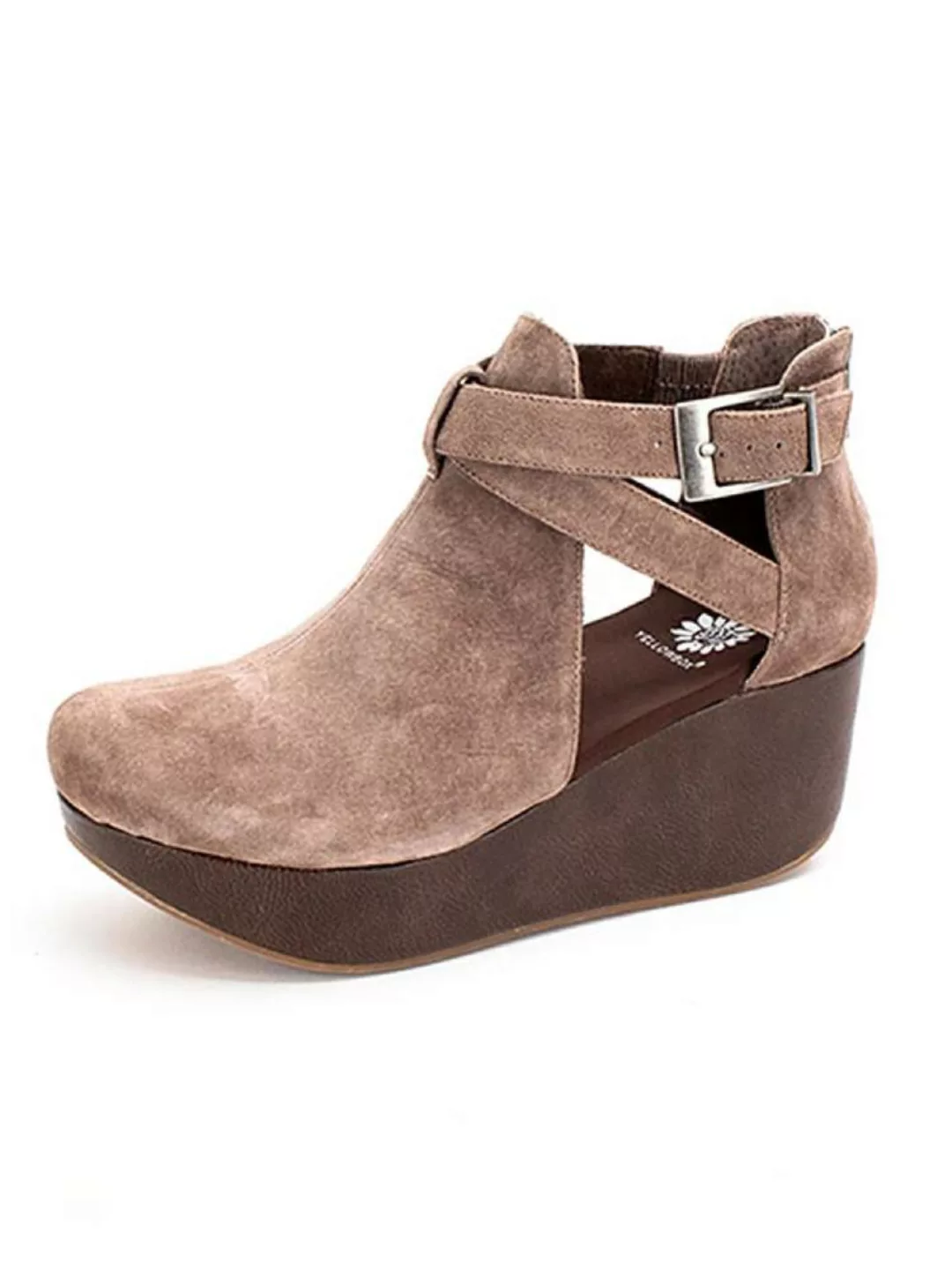 Frauen bequeme tragbare Schnalle Casual Platform Wedges Sandalen günstig online kaufen