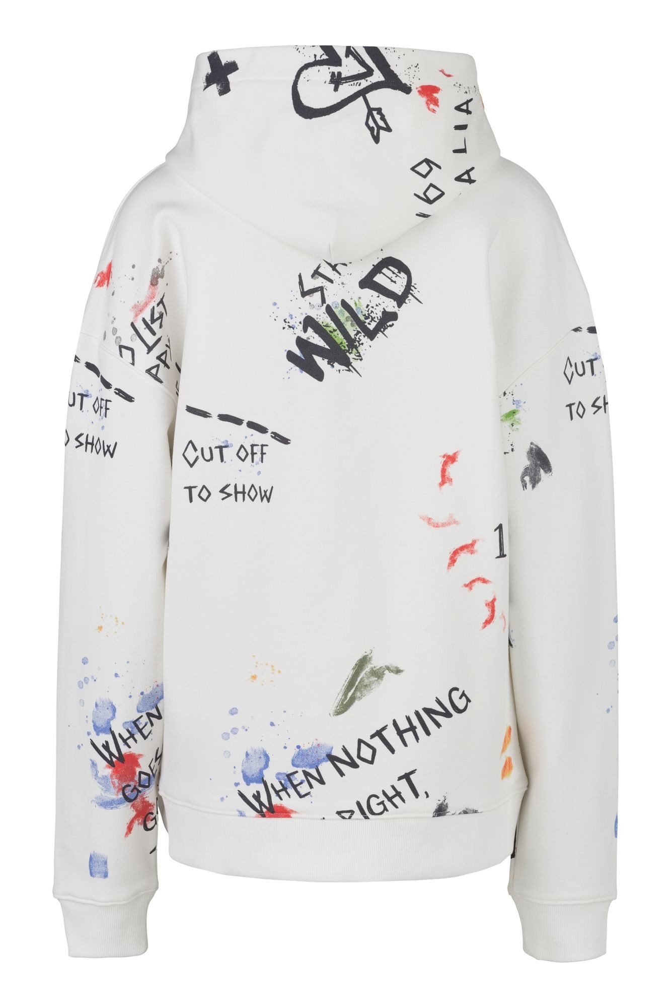 19V69 ITALIA Hoodie CHAOS GRAFFITI mit günstig online kaufen