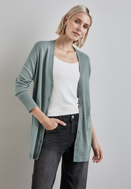 STREET ONE Cardigan, mit V-Ausschnitt günstig online kaufen