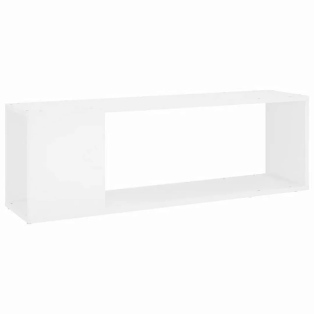 vidaXL TV-Schrank TV-Schrank Weiß 100x24x32 cm Spanplatte Lowboard günstig online kaufen