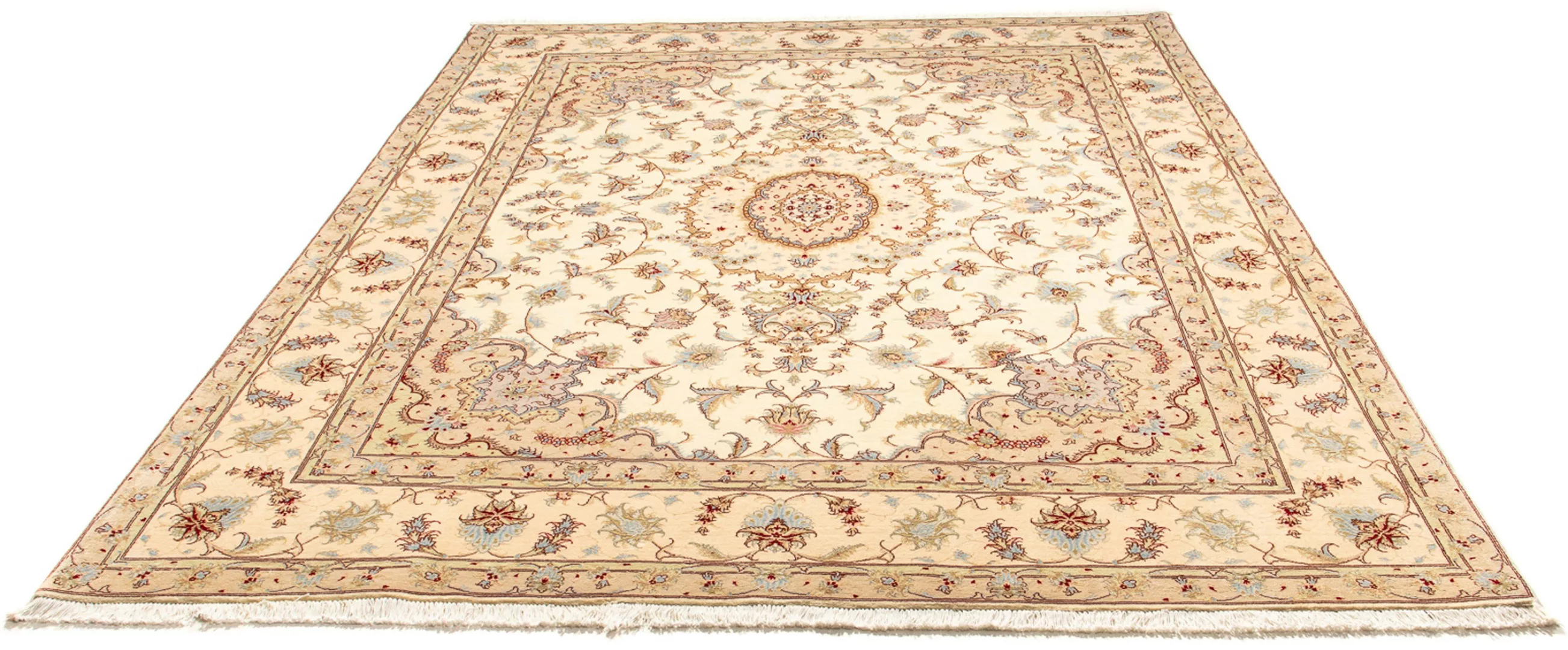 morgenland Orientteppich »Perser - Täbriz - Royal - 268 x 198 cm - beige«, günstig online kaufen