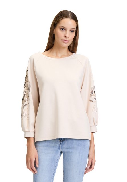 Betty Barclay 3/4-Arm-Shirt Betty Barclay Sweatshirt mit Trompetenärmeln (1 günstig online kaufen