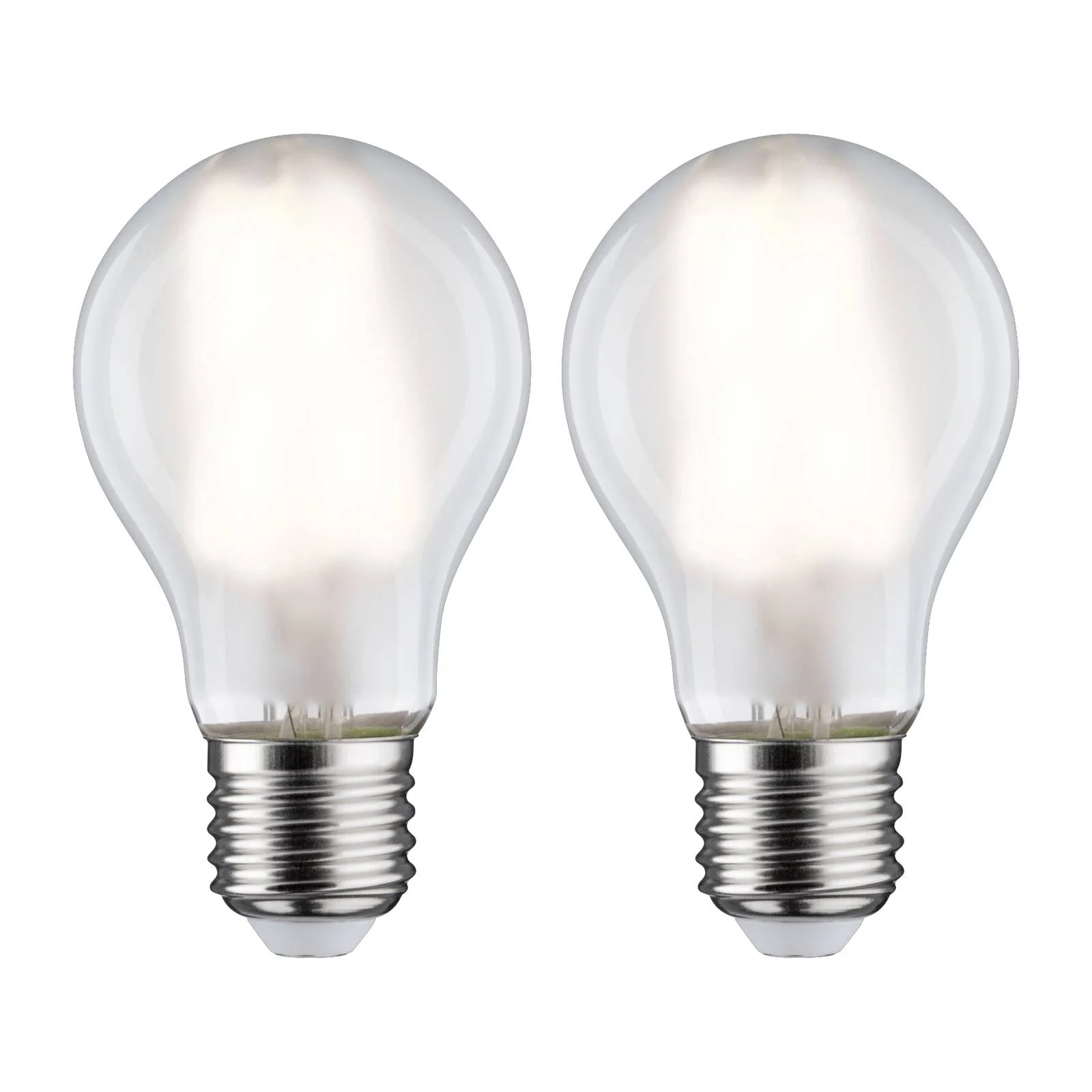 Paulmann LED-Lampe E27 7W 4.000K matt 2er-Pack günstig online kaufen