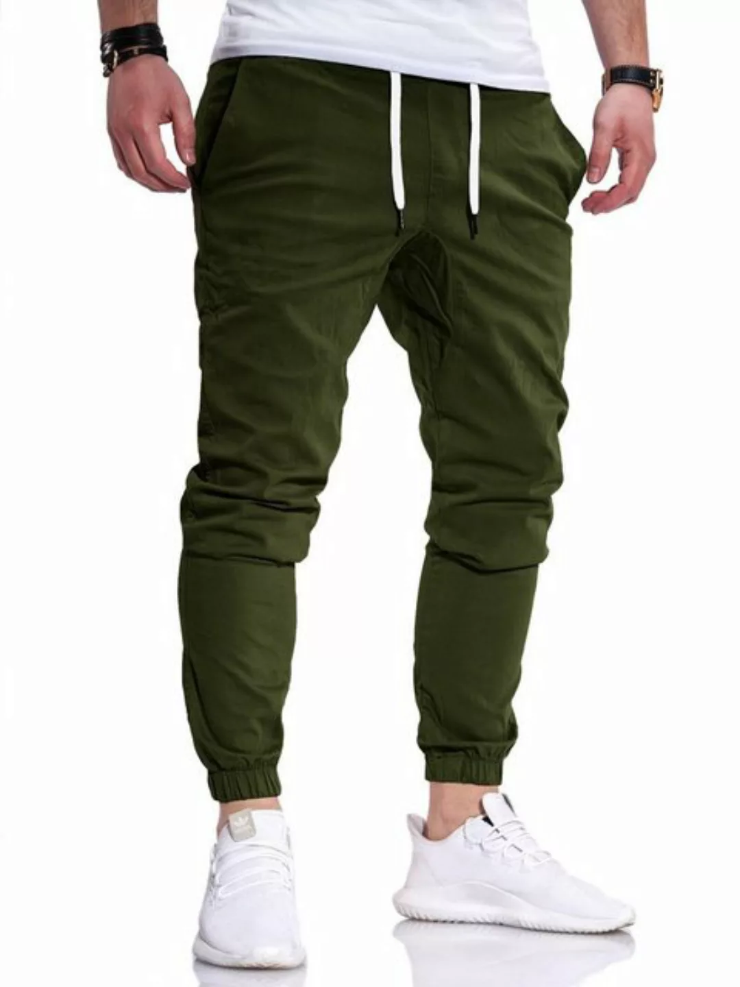 behype Chinohose MPC-60 Jogger-Hose mit elastischem Bund günstig online kaufen