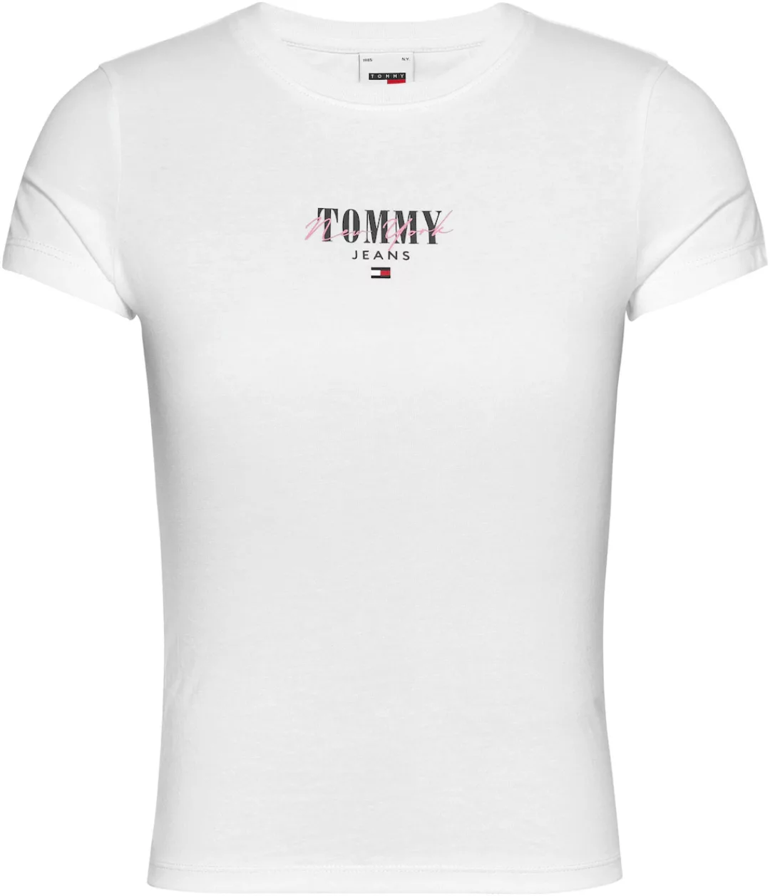Tommy Jeans Rundhalsshirt "TJW SLIM ESSNTL LOGO 1 TEE EXT", mit Tommy Jeans günstig online kaufen