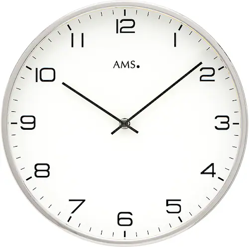 AMS Wanduhr »W9658«, Quarzuhr,Wohnzimmer,Esszimmer,Küche,Arbeitszimmer,Büro günstig online kaufen