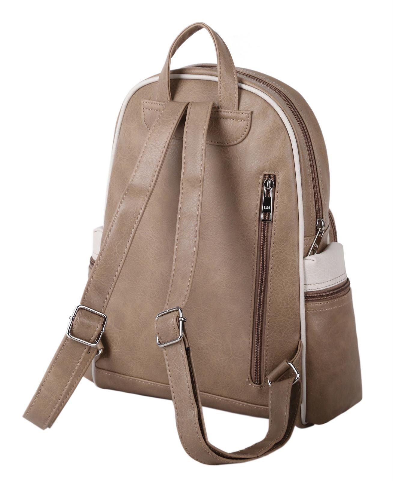 ITALYSHOP24 Rucksack Damen CityRucksack Tasche Umhängetasche, günstig online kaufen