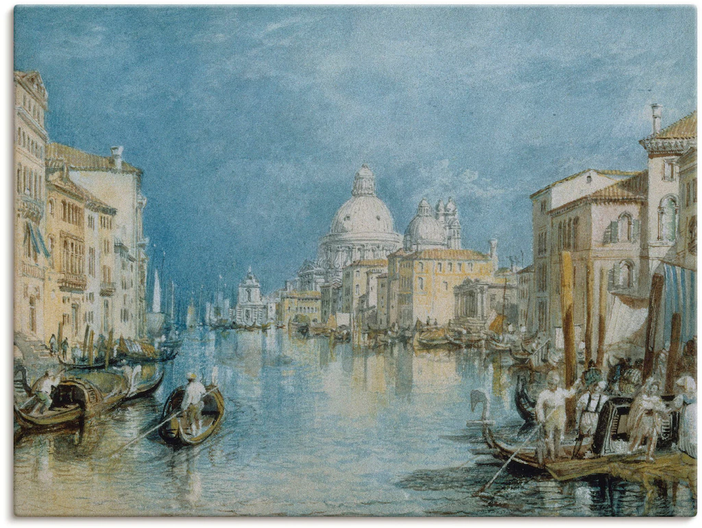 Artland Wandbild "Venedig, Canale Grande.", Italien, (1 St.), als Leinwandb günstig online kaufen