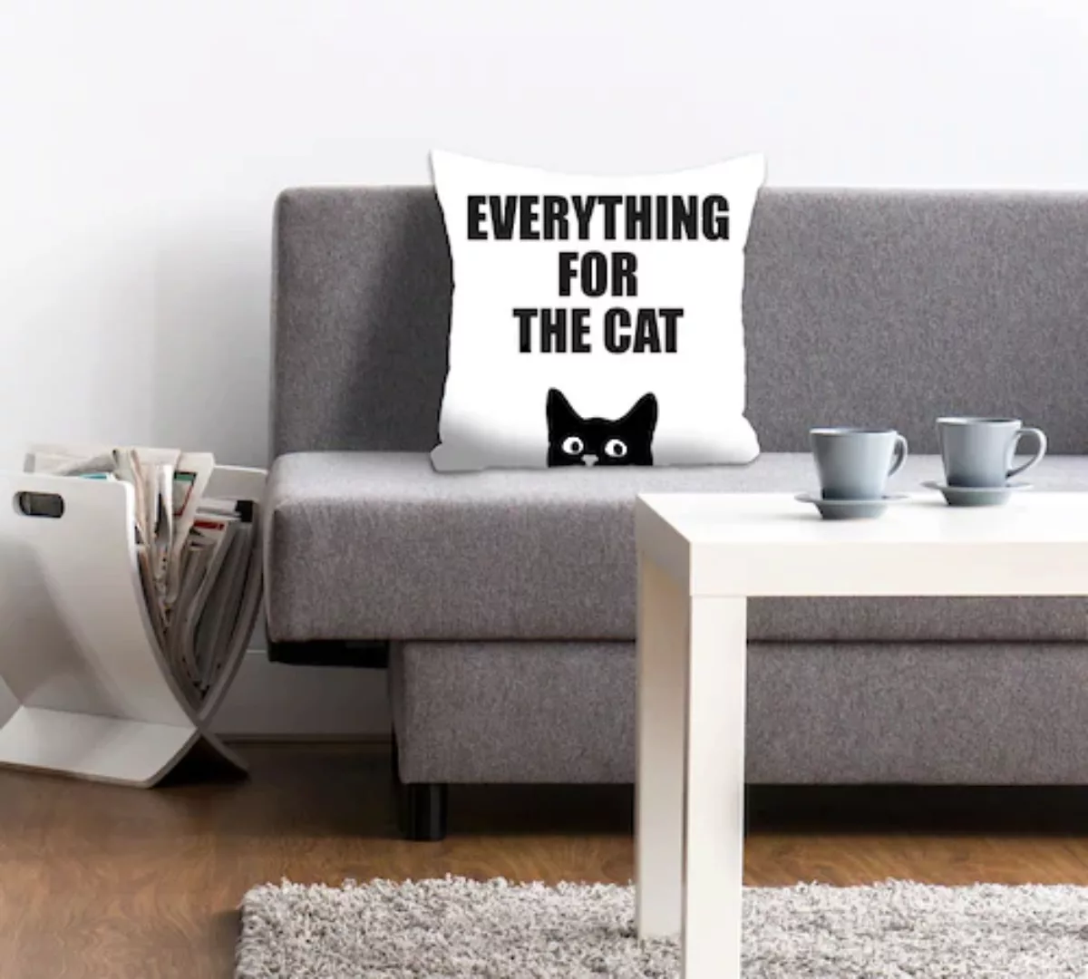 queence Dekokissen »EVERYTHING FOR THE CAT« günstig online kaufen