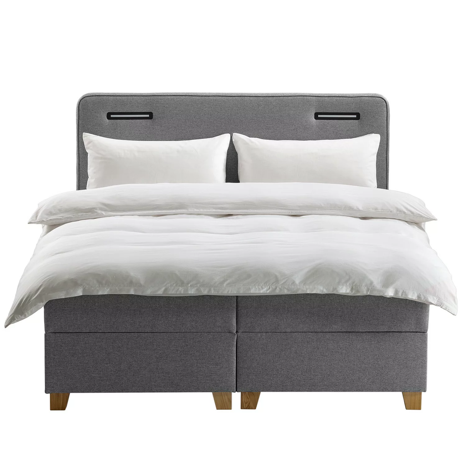 home24 Boxspringbett Woodmore günstig online kaufen