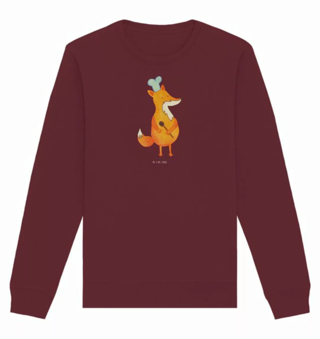 Mr. & Mrs. Panda Longpullover Fuchs Koch Größe XXL - Burgundy - Geschenk, U günstig online kaufen