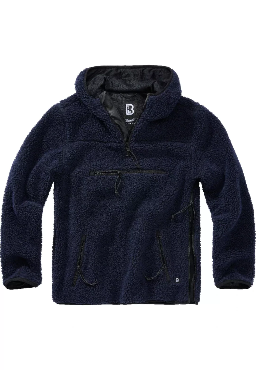 Brandit Anorak "Brandit Herren Teddyfleece Worker Pullover", (1 St.), mit K günstig online kaufen