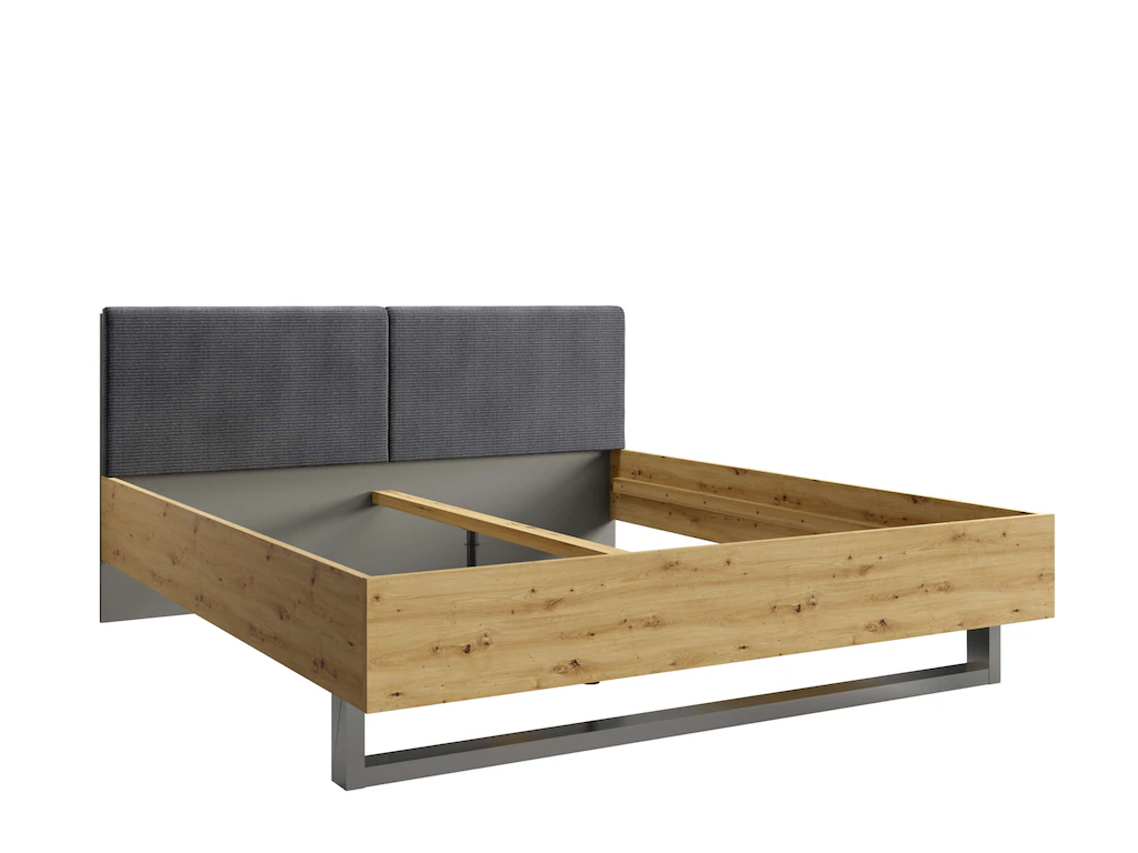 Home affaire Polsterbett »Bett Loreto, Maße: B/T/H 185,5/211/98 cm«, Bett 1 günstig online kaufen