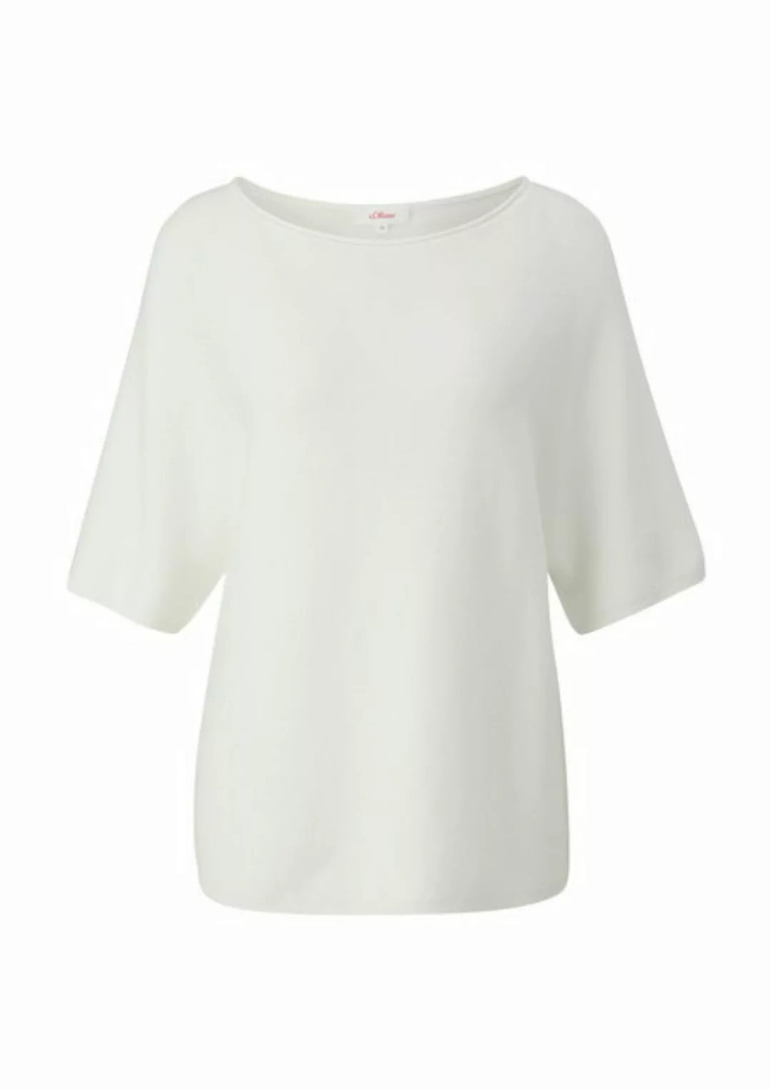 s.Oliver Sweatshirt Strickpullover, WHITE günstig online kaufen