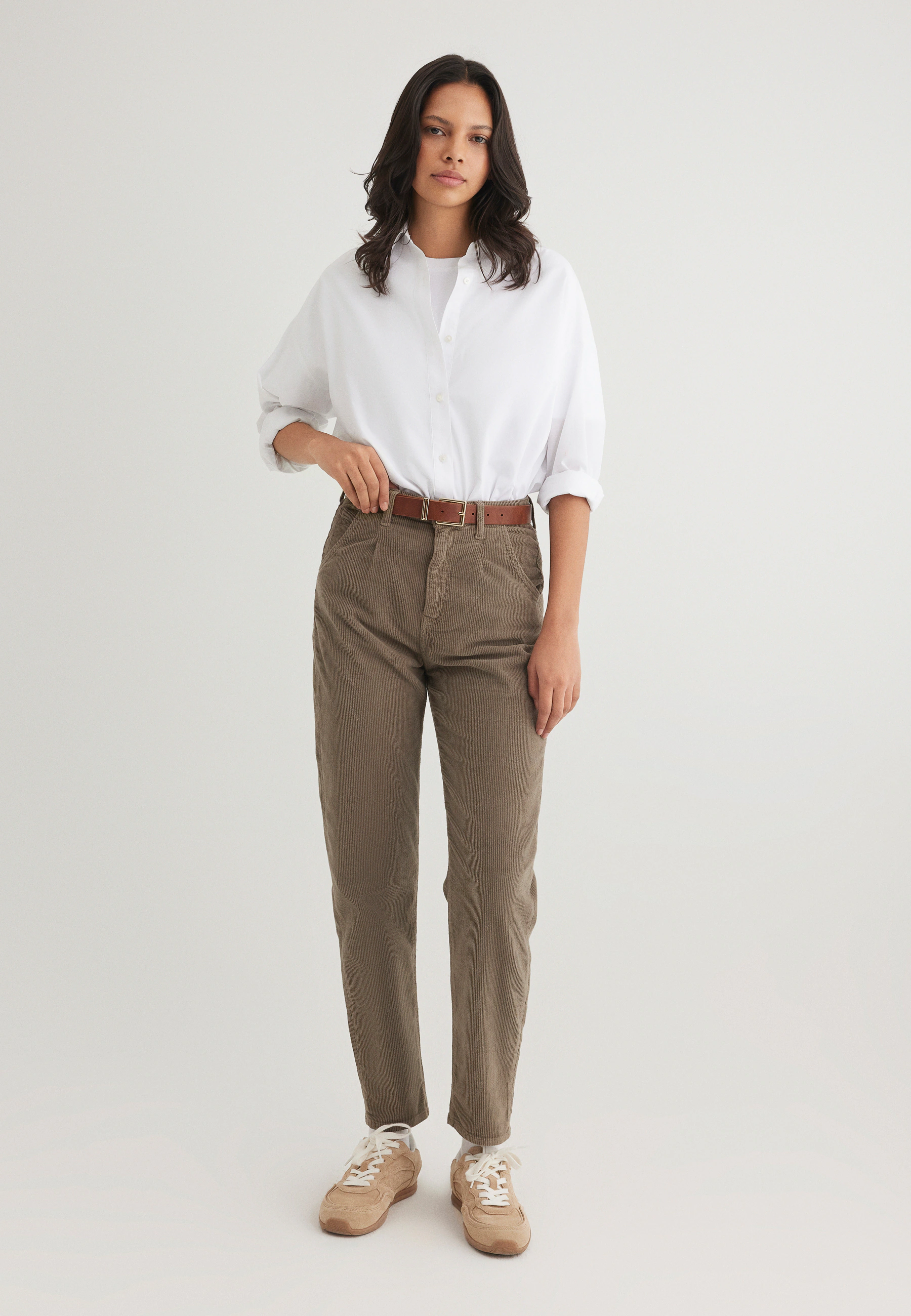 Mavi Weite Jeans "LAURA", Pleated Baggy Pants günstig online kaufen