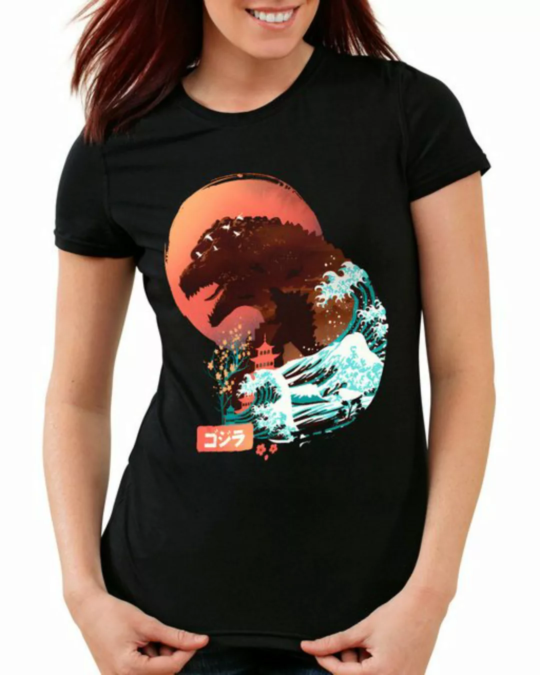 style3 T-Shirt Edo Kaiju godzilla gojira japan monster nippon tokio tokyo günstig online kaufen