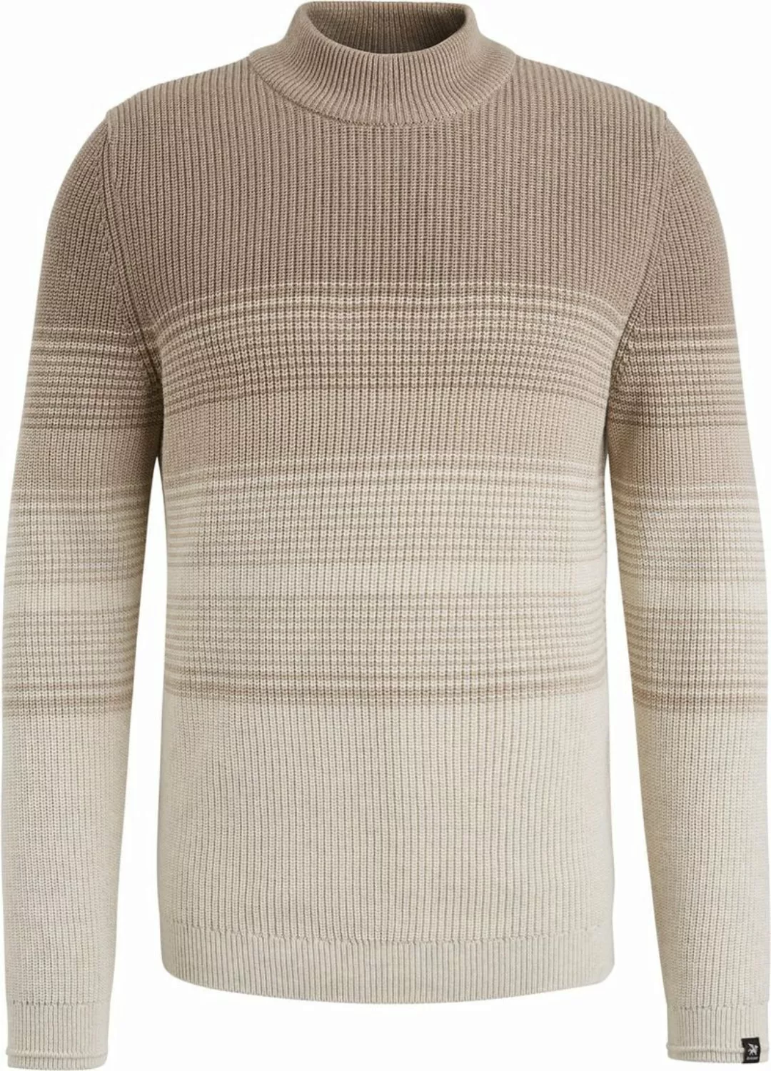 Vanguard Knitted Pullover Streifen Beige - Größe L günstig online kaufen